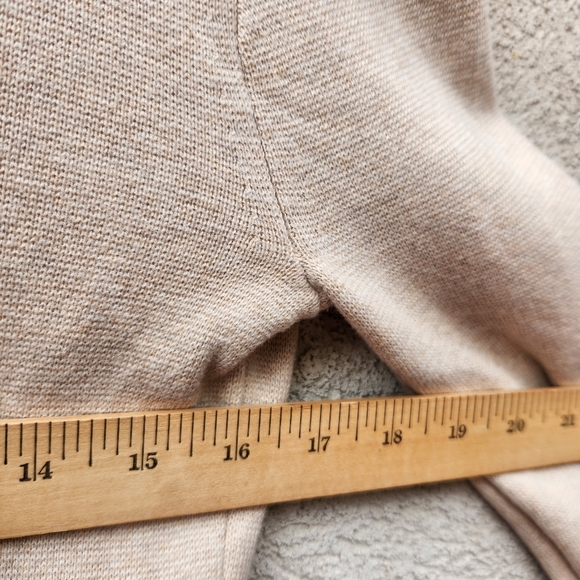 J. CREW Women's Sweater Blazer Extra Small Beige Preppy Academia Neutral - Picture 8 of 9